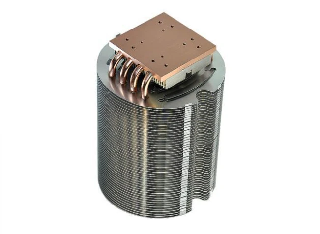 UV-LED heatpipe heatsink