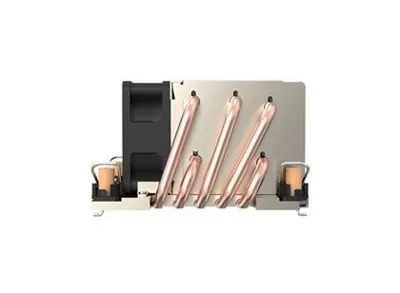 Ál Rennilás Fin Heat Pipe CPU Kælir Með Viftu Fyrir LGA4189