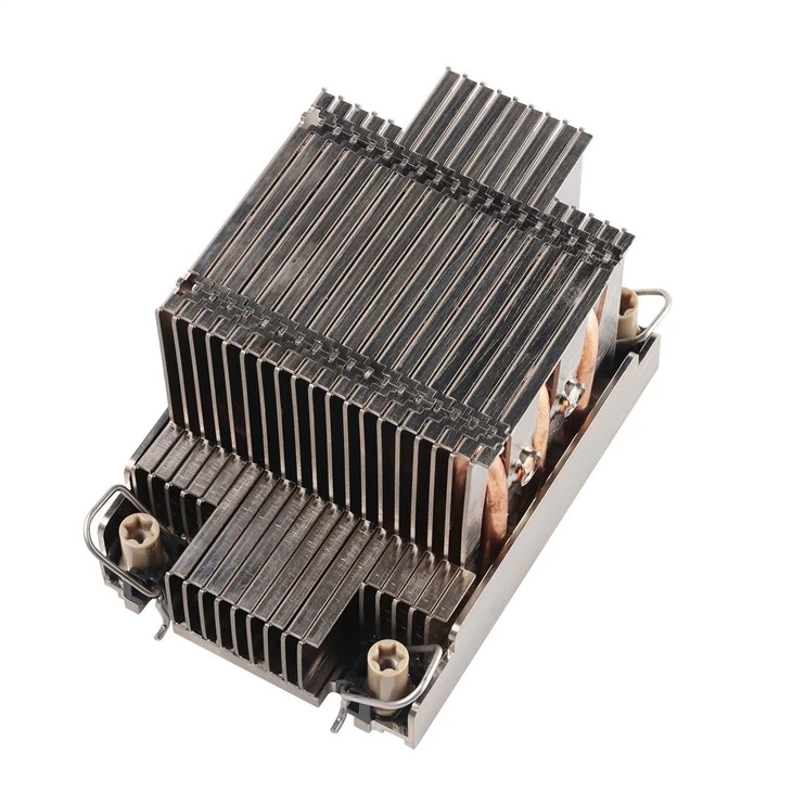 Aluminum Zipper Fin Radiator With Heat Pipes