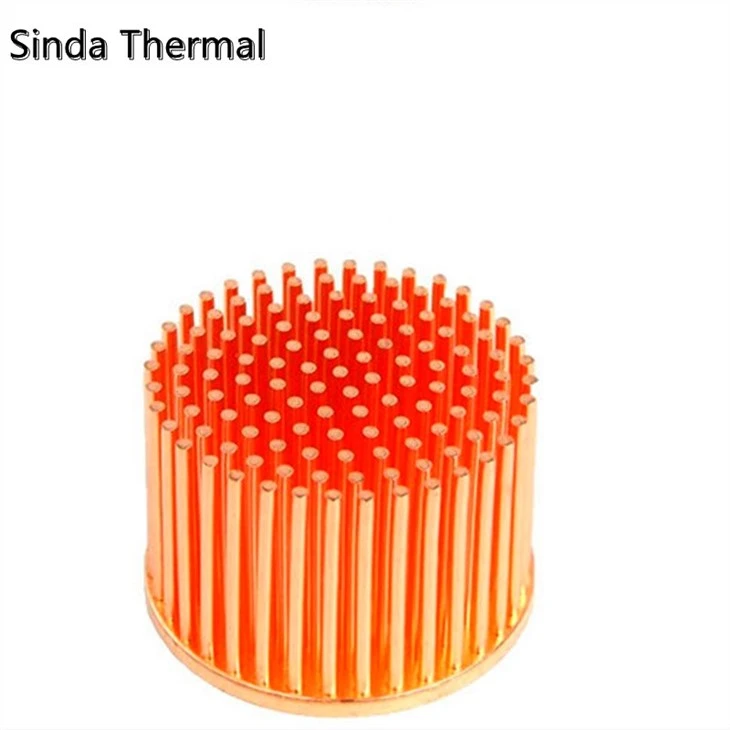 Copper Pin Fin Heat Sink For Electronics
